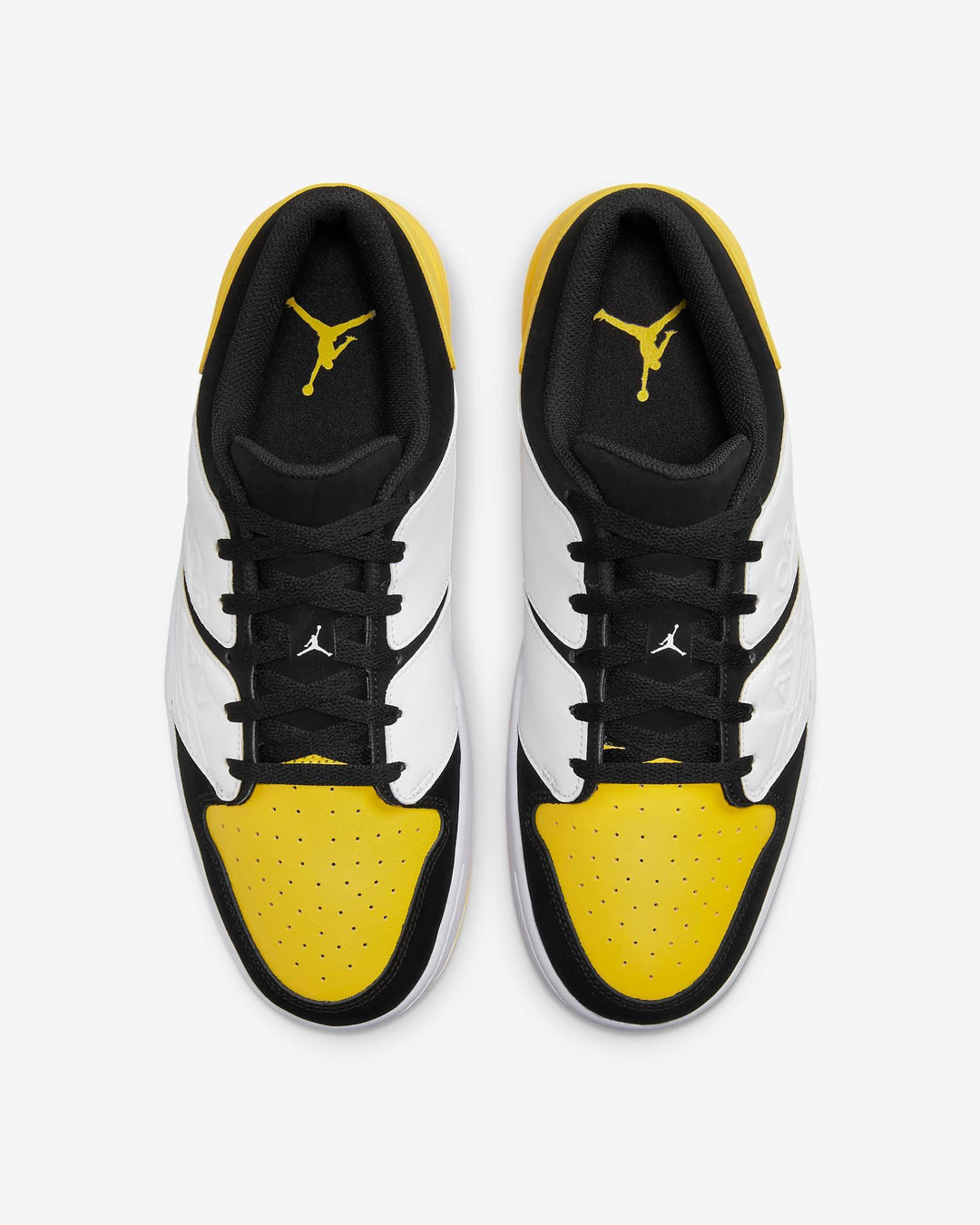 Jordan Nu Retro 1 Low Black Tour Yellow White - Vista 4
