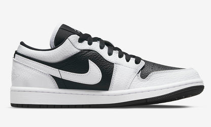 Jordan 1 Low SE Homage Split White Black (Women's) - Vista 3
