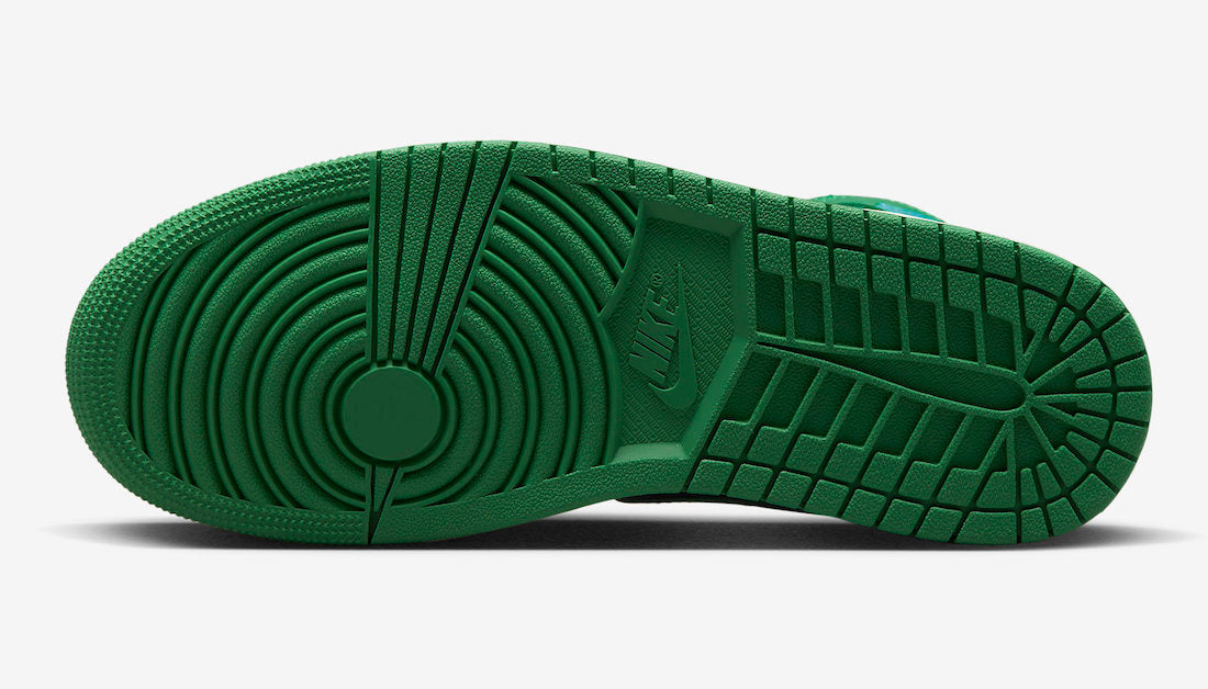 Jordan 1 Mid Lucky Green Aquatone - Vista 6