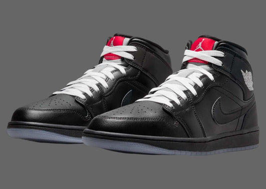 Jordan 1 Mid SE Black Metallic Reimagined - Vista 1