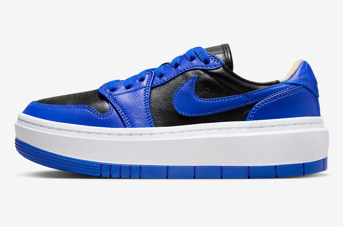 Jordan 1 Elevate Low Black Hyper Royal (Women's) - Vista 2