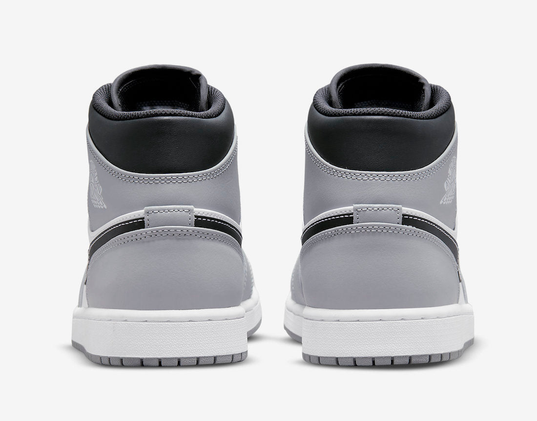 Jordan 1 Mid Light Smoke Grey Anthracite - Vista 5