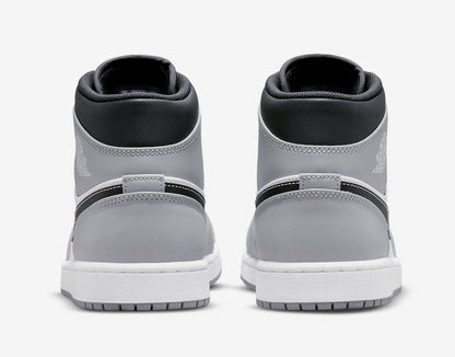 Jordan 1 Mid Light Smoke Grey Anthracite - Vista 5