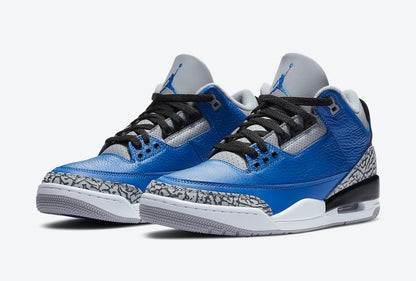 Jordan 3 Retro Varsity Royal Cement - Vista 1