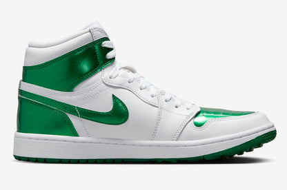 Jordan 1 Retro High Golf Metallic Green - Vista 2