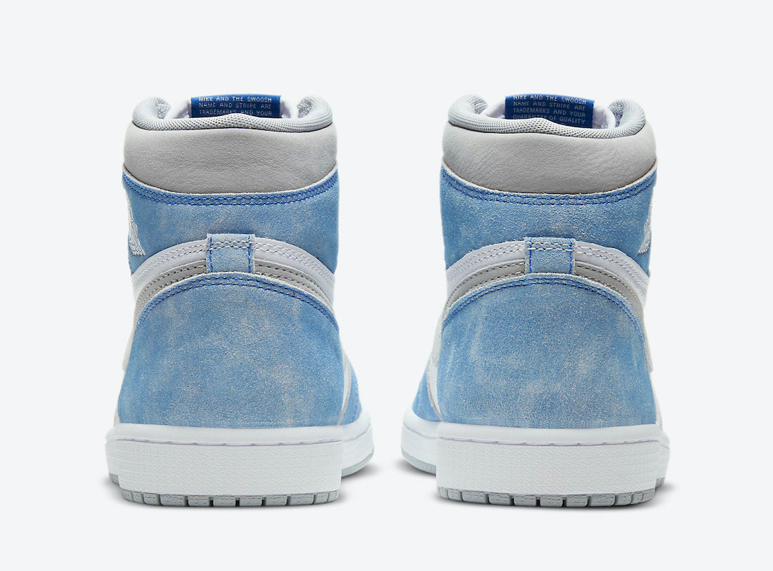 Jordan 1 Retro High OG Hyper Royal Smoke Grey - Vista 5
