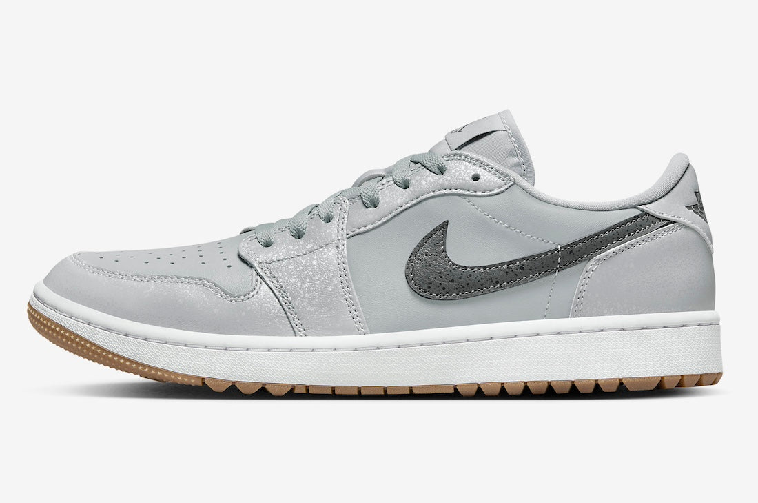 Jordan 1 Retro Low Golf Wolf Grey Gum - Vista 2