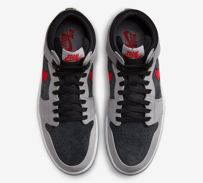 Jordan 1 High Zoom Air CMFT 2 Black Fire Red Cement - Vista 4