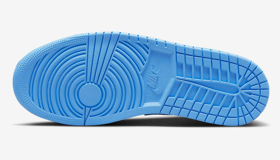 Jordan 1 Low Black University Blue - Vista 6