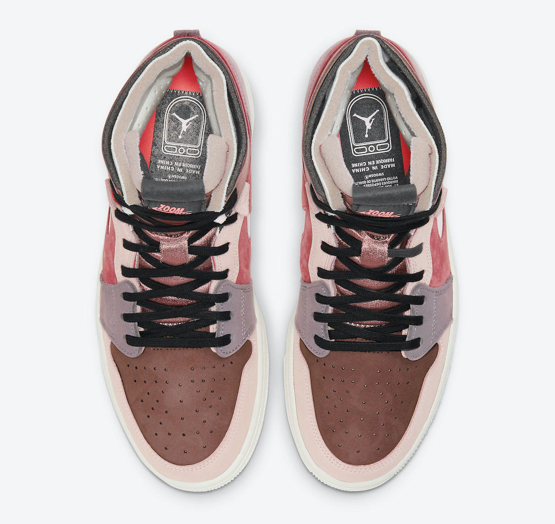 Jordan 1 High Zoom Air CMFT Canyon Rust (Women's) - Vista 4