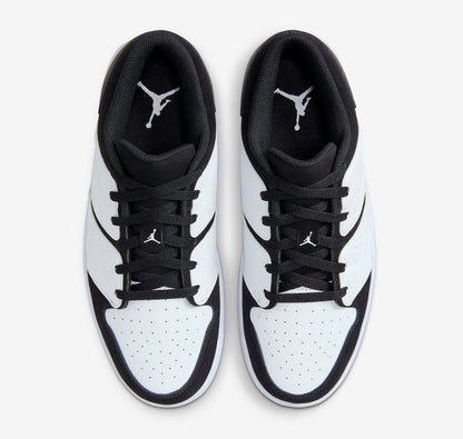 Jordan Nu Retro 1 Low White Black - Vista 4