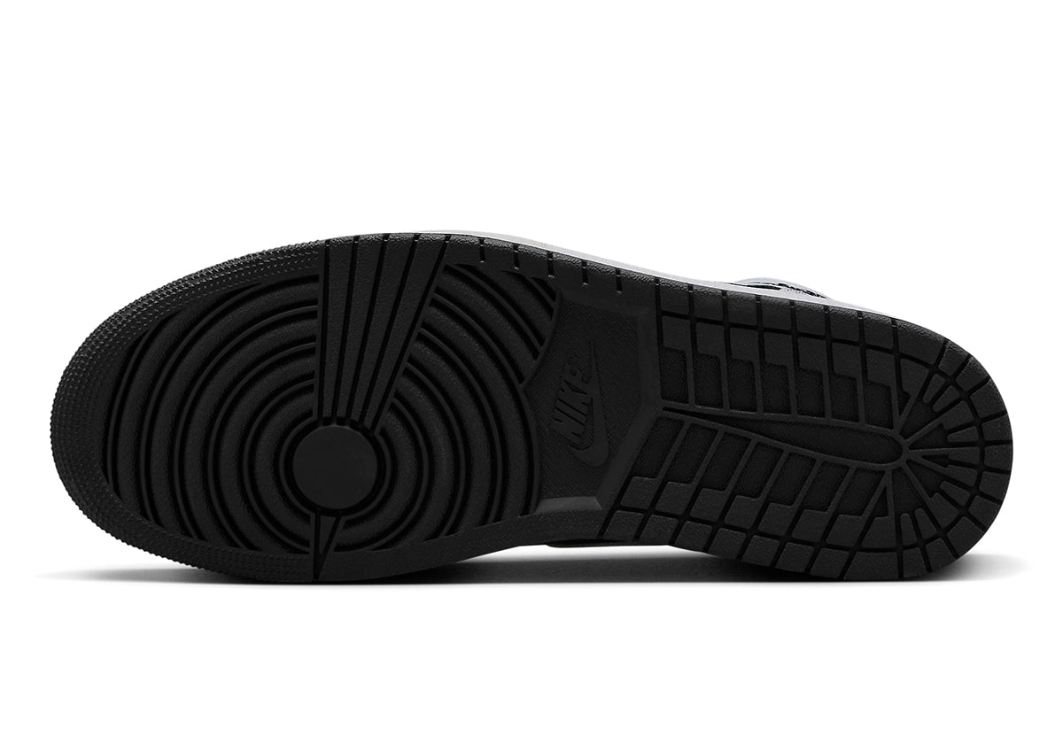 Jordan 1 Retro High OG Black White - Vista 6