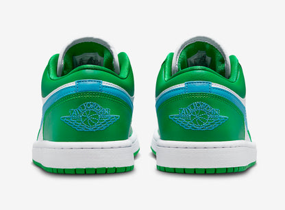 Jordan 1 Low Lucky Green Aquatone - Vista 5