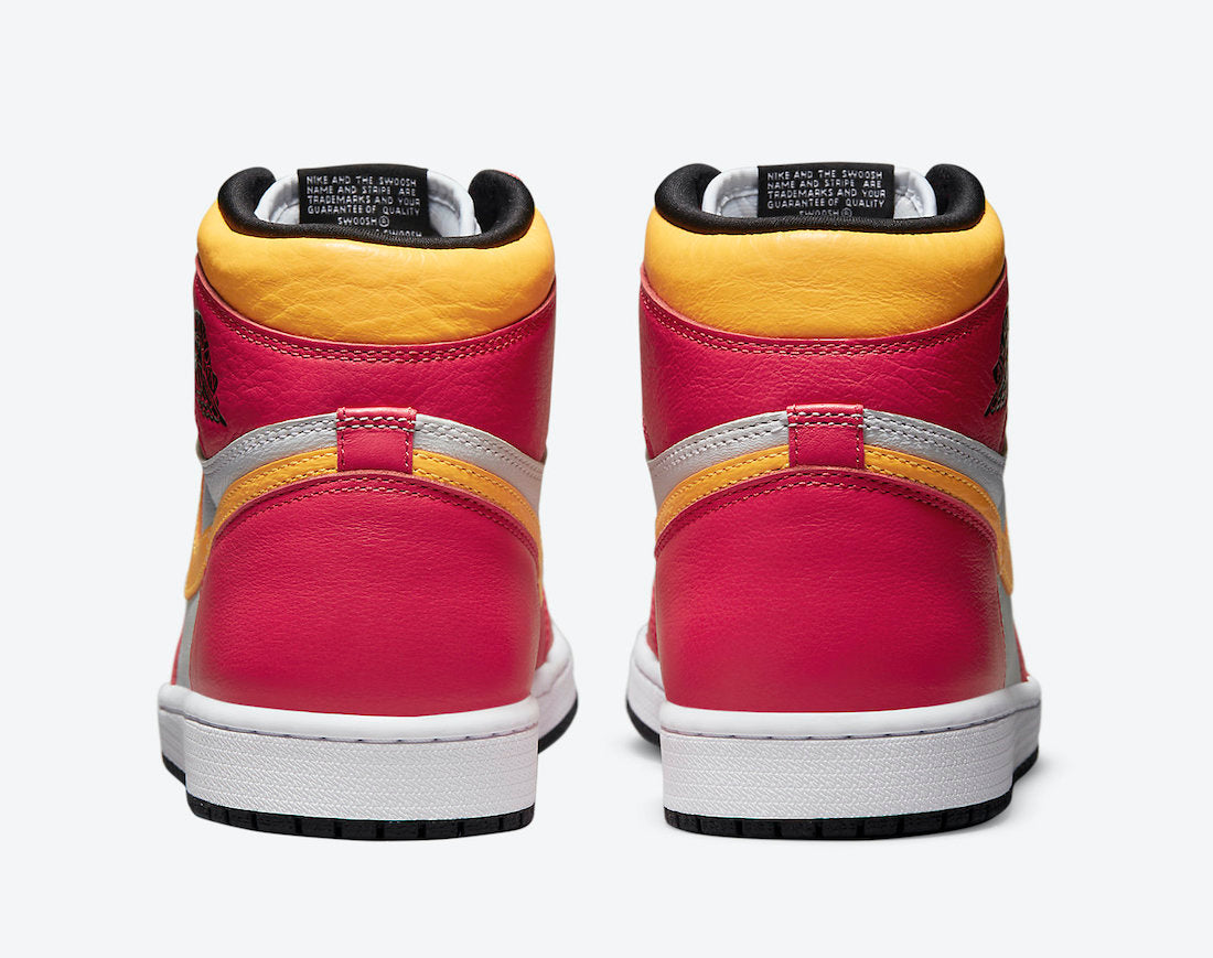 Jordan 1 Retro High OG Light Fusion Red - Vista 5