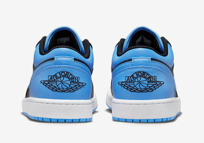 Jordan 1 Low Black University Blue - Vista 5