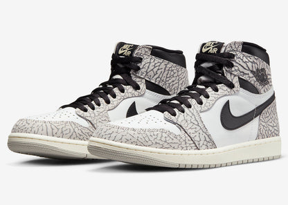 Jordan 1 Retro High OG White Cement - Vista 1