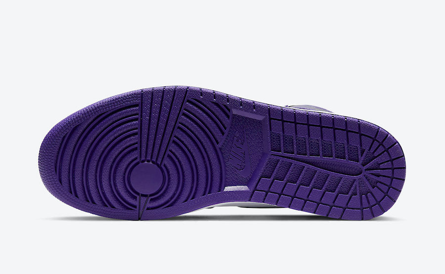 Jordan 1 Retro High Court Purple White - Vista 6