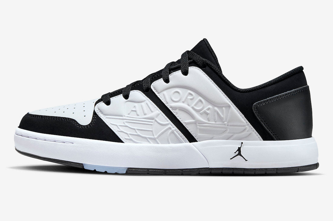 Jordan Nu Retro 1 Low White Black - Vista 2
