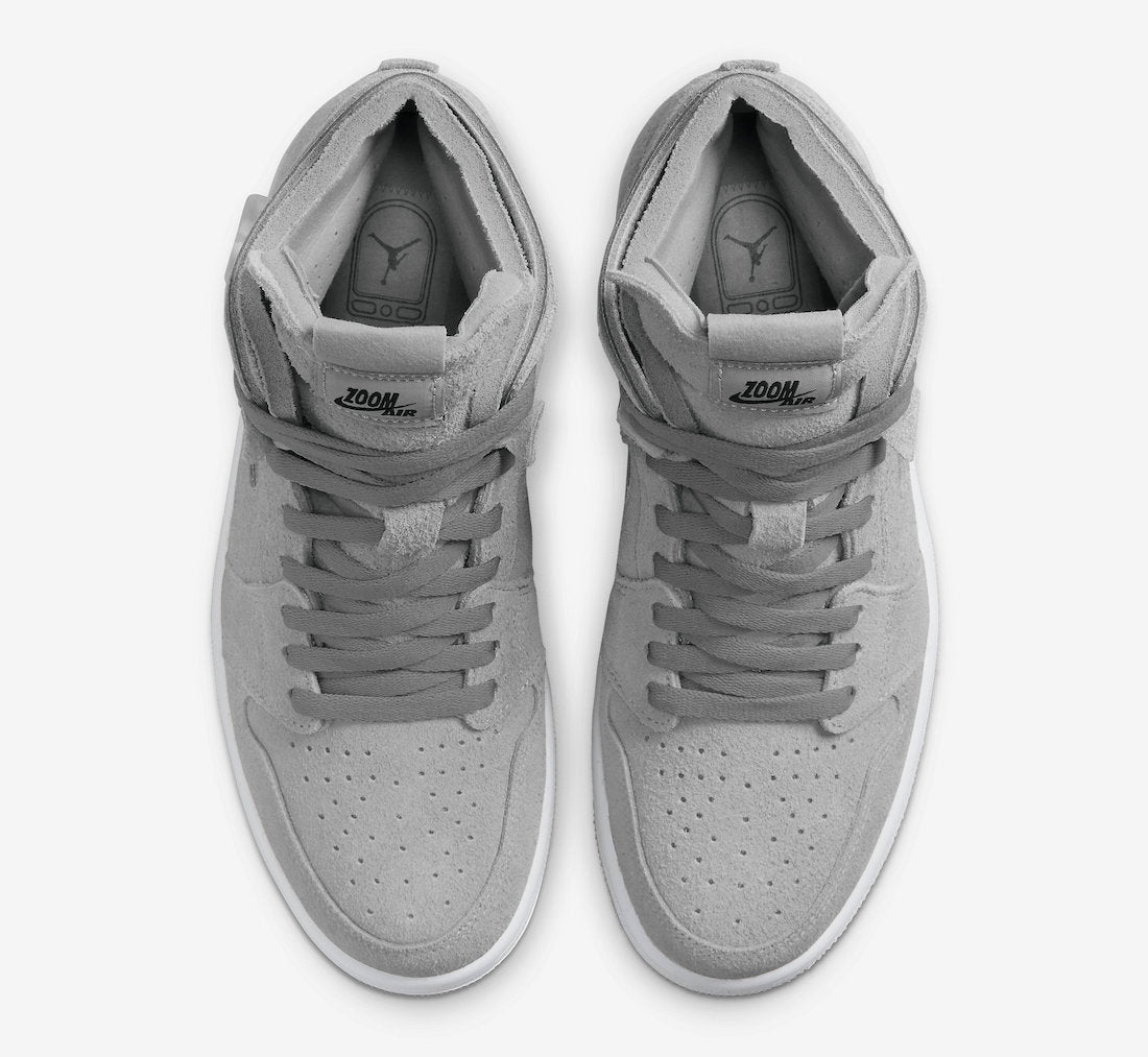 Jordan 1 Zoom CMFT Metallic Silver - Vista 4