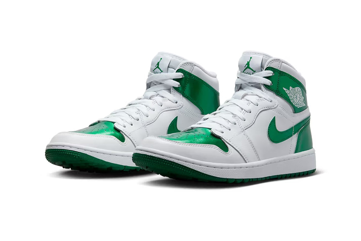 Jordan 1 Retro High Golf Metallic Green - Vista 6