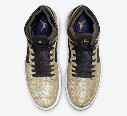 Jordan 1 High Zoom Air CMFT Gold Laser - Vista 4