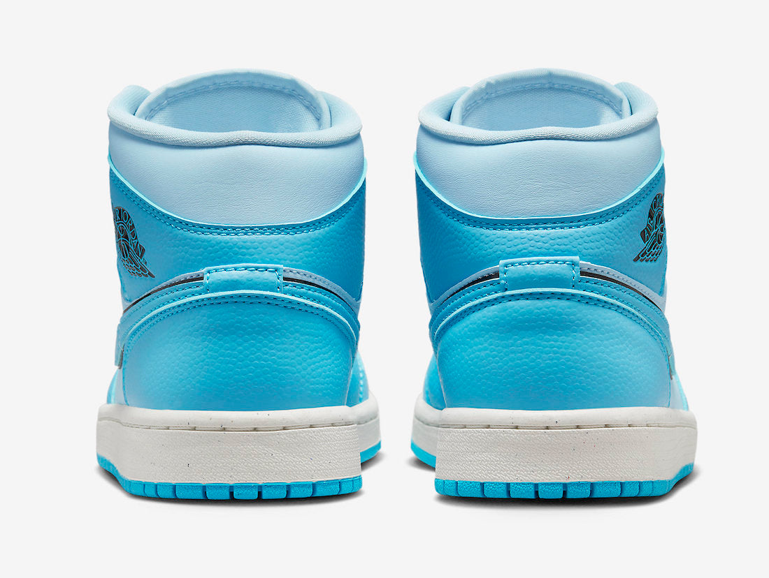 Jordan 1 Mid SE Ice Blue - Vista 5