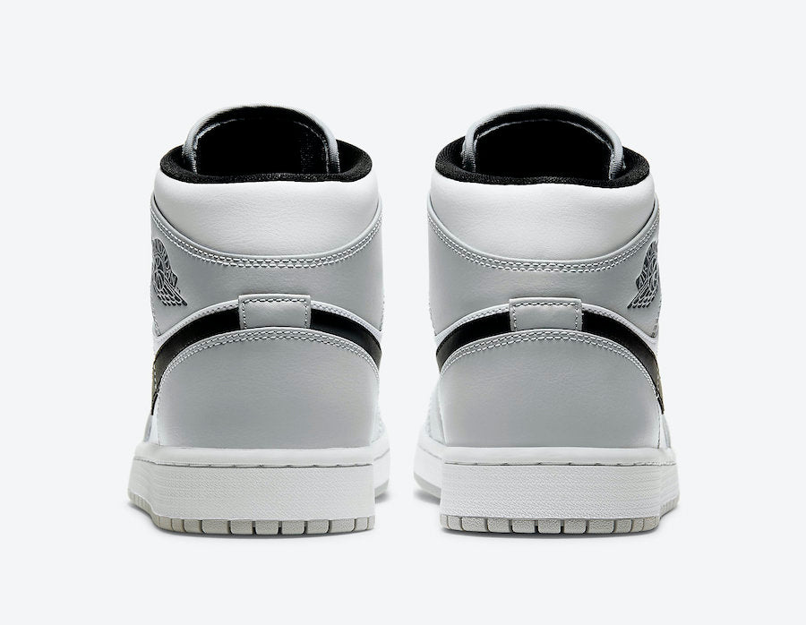 Jordan 1 Mid Light Smoke Grey - Vista 5