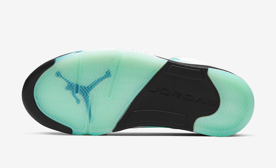 Jordan 5 Retro Island Green - Vista 8