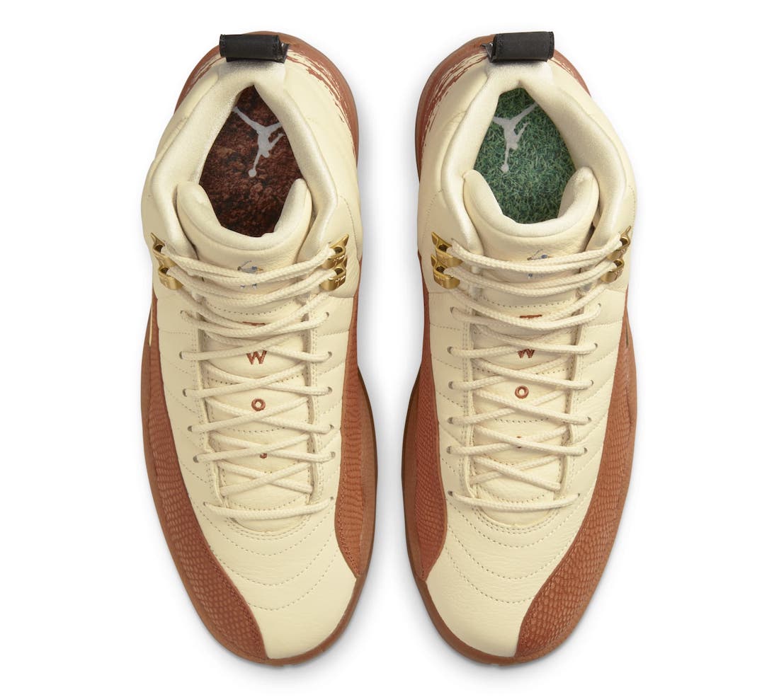 Jordan 12 Retro Eastside Golf Out of the Clay - Vista 4