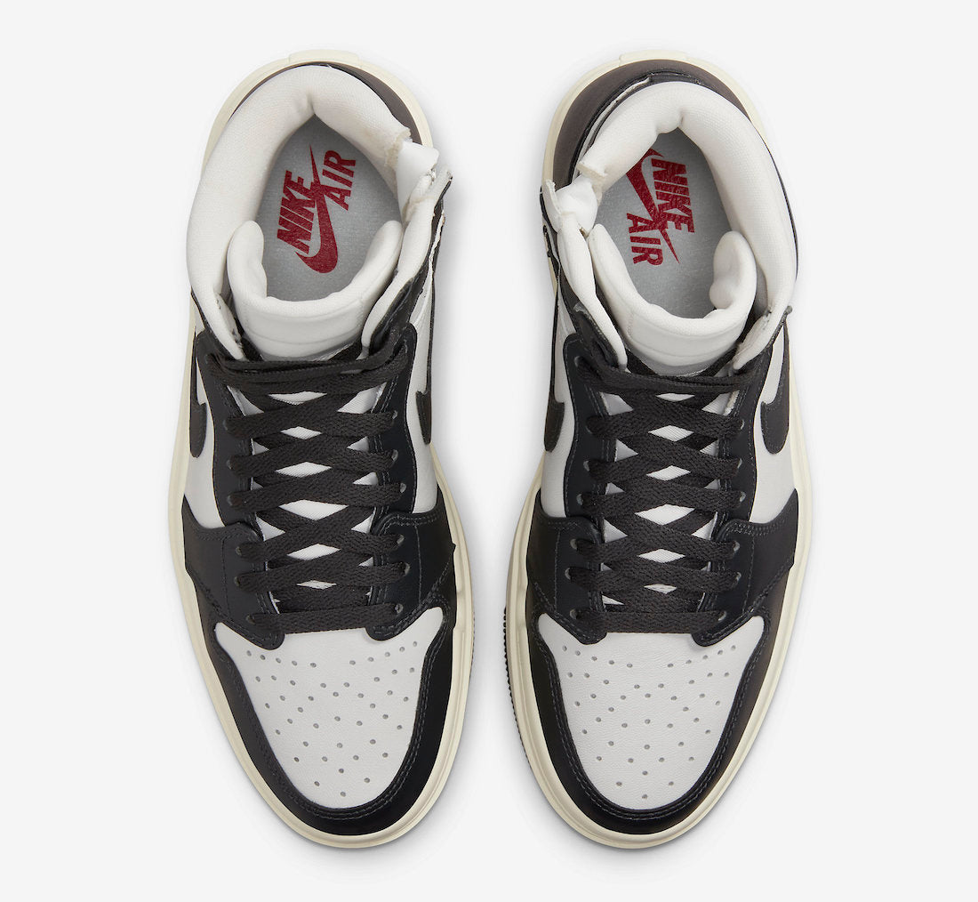 Jordan 1 Elevate High Summit White Dark Ash (Women's) - Vista 4