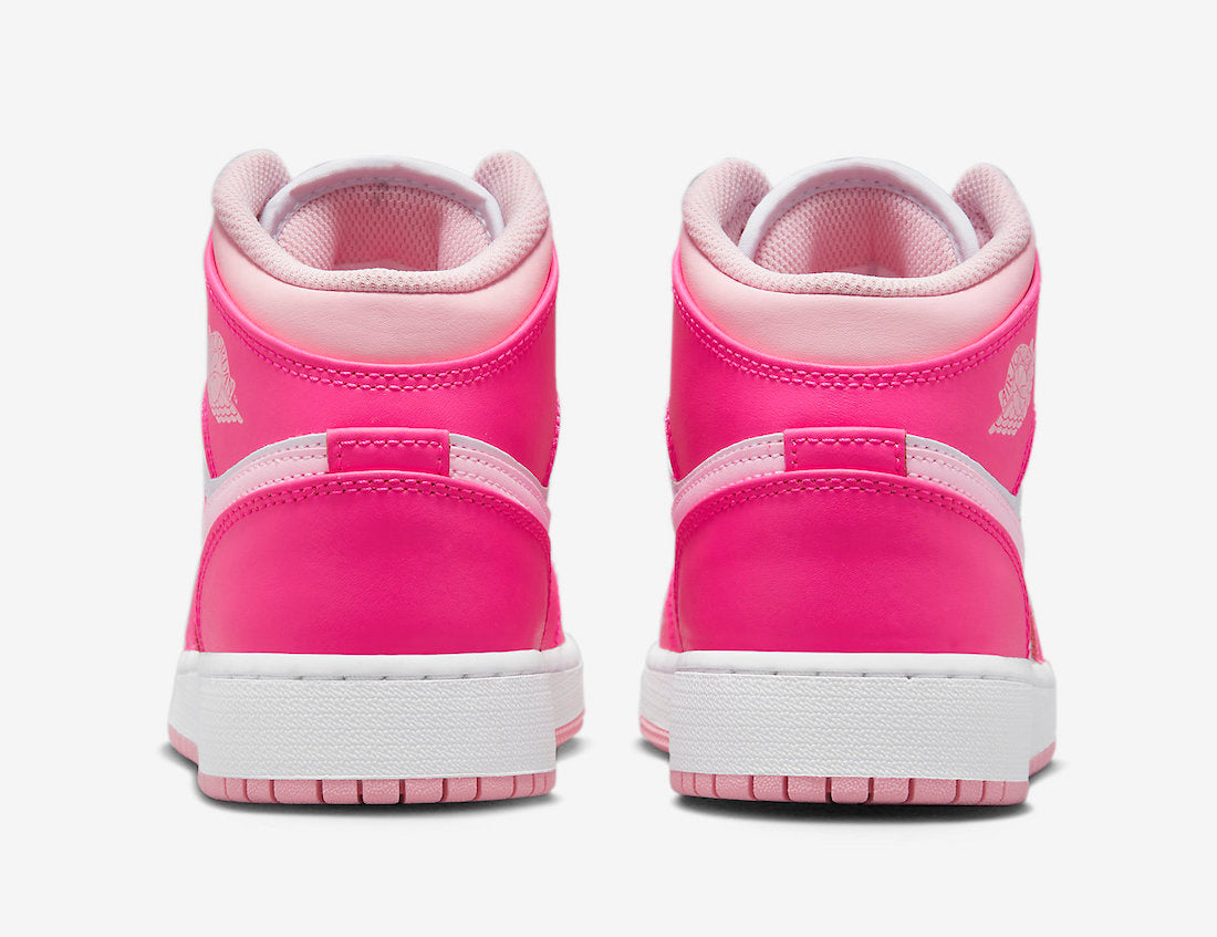 Jordan 1 Mid Fierce Pink (Women's) - Vista 5