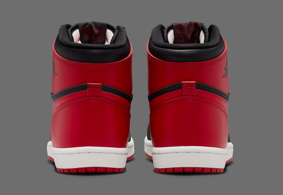 Jordan 1 Retro High '85 OG Bred (2025) - Vista 5