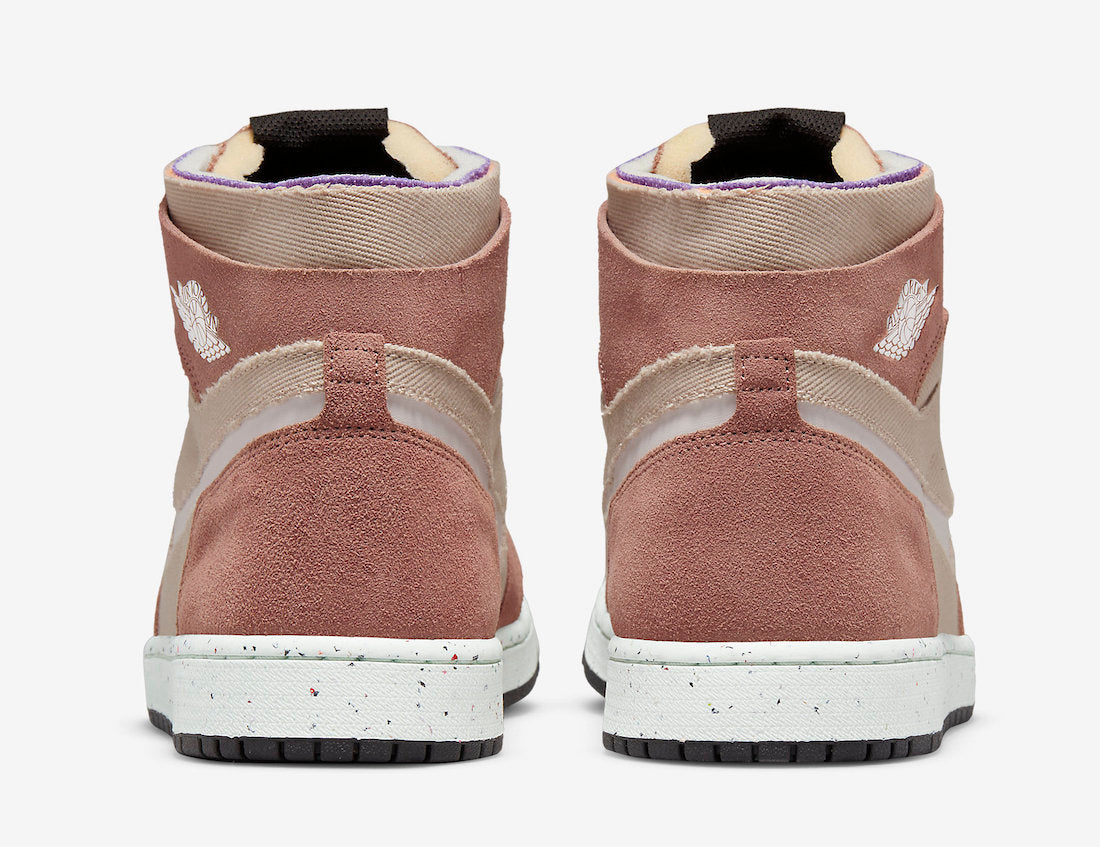 Jordan 1 High Zoom Air CMFT Fossil Stone - Vista 5