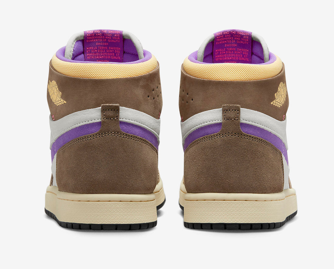 Jordan 1 High Zoom Air CMFT 2 Palomino Wild Berry - Vista 5
