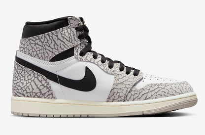 Jordan 1 Retro High OG White Cement - Vista 3