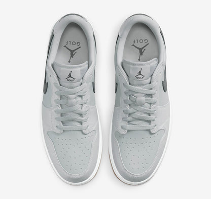 Jordan 1 Retro Low Golf Wolf Grey Gum - Vista 4