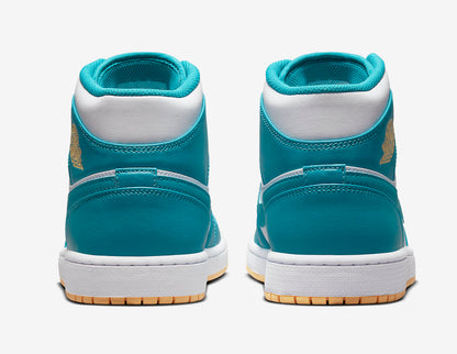 Jordan 1 Mid Aquatone - Vista 5