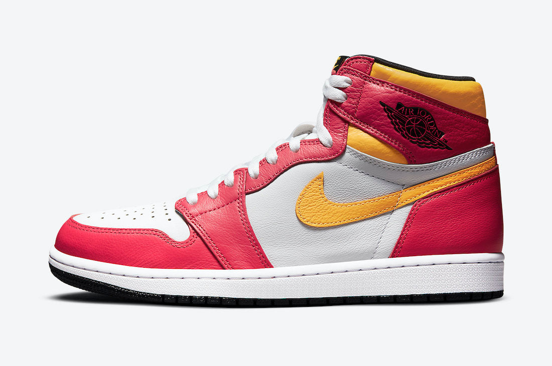 Jordan 1 Retro High OG Light Fusion Red - Vista 2