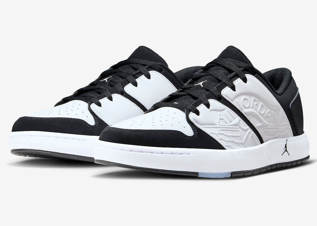 Jordan Nu Retro 1 Low White Black - Vista 1
