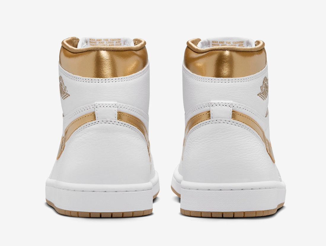 Jordan 1 Retro High OG Metallic Gold - Vista 5