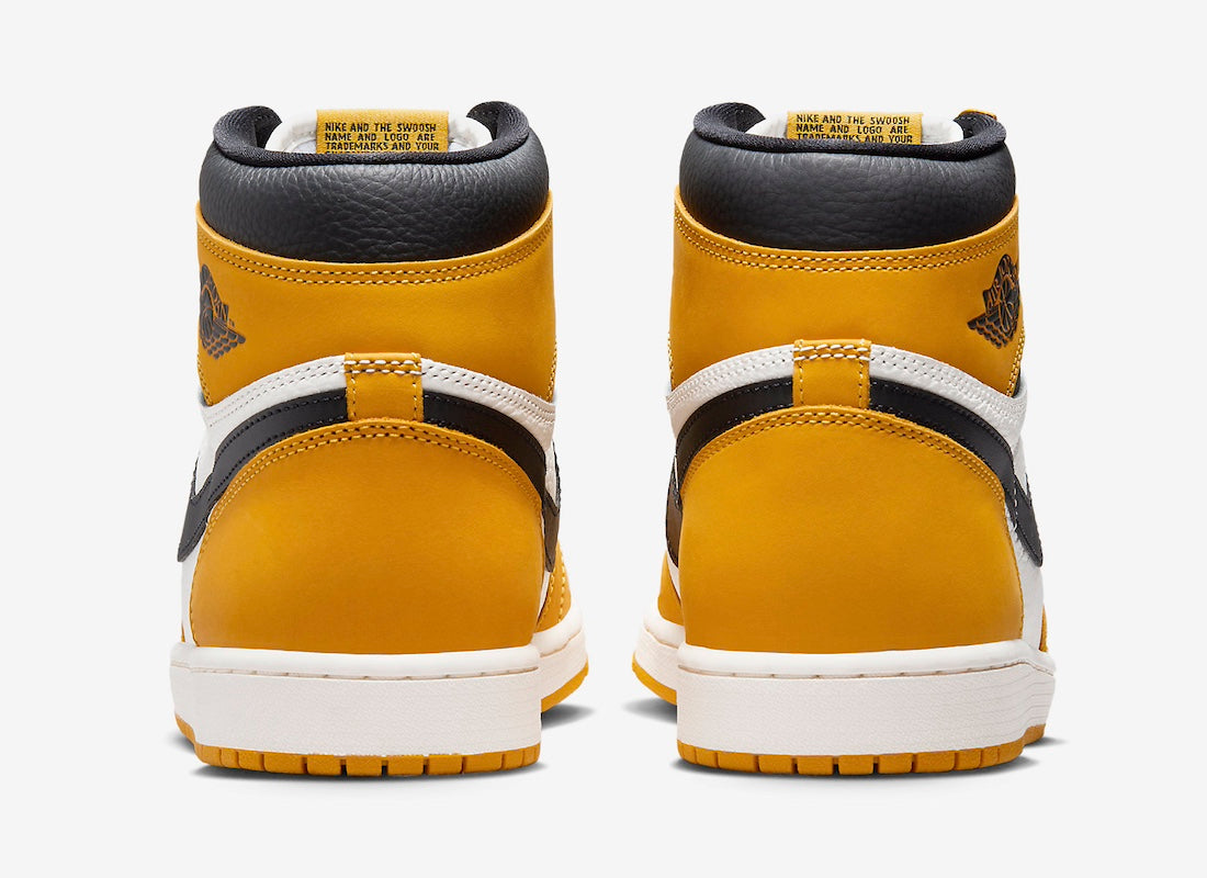 Jordan 1 Retro High OG Yellow Ochre - Vista 5