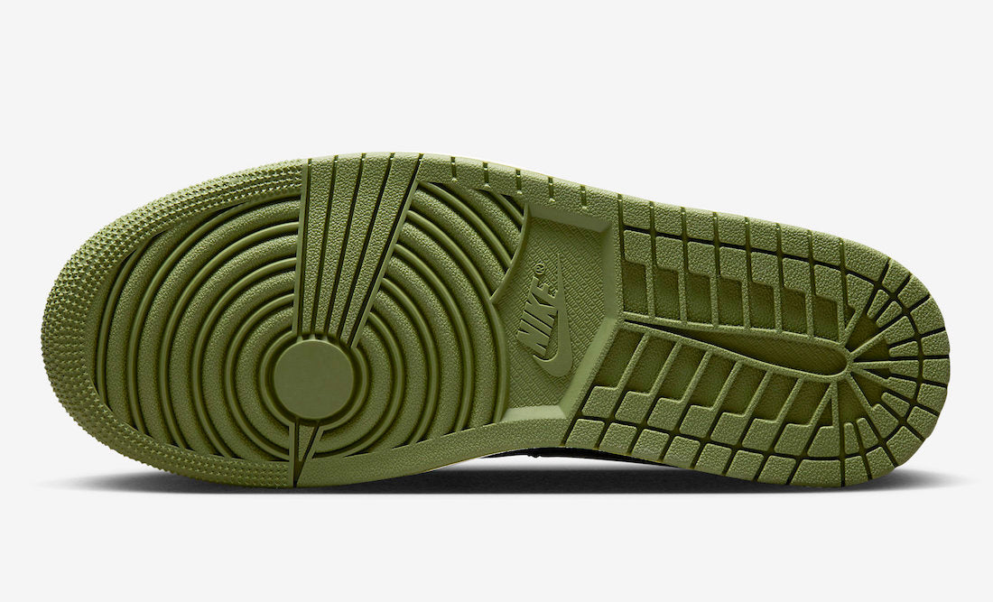Jordan 1 Mid SE Craft Anthracite Light Olive - Vista 6