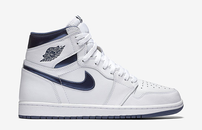 Jordan 1 Retro Metallic Navy (2016) - Vista 2