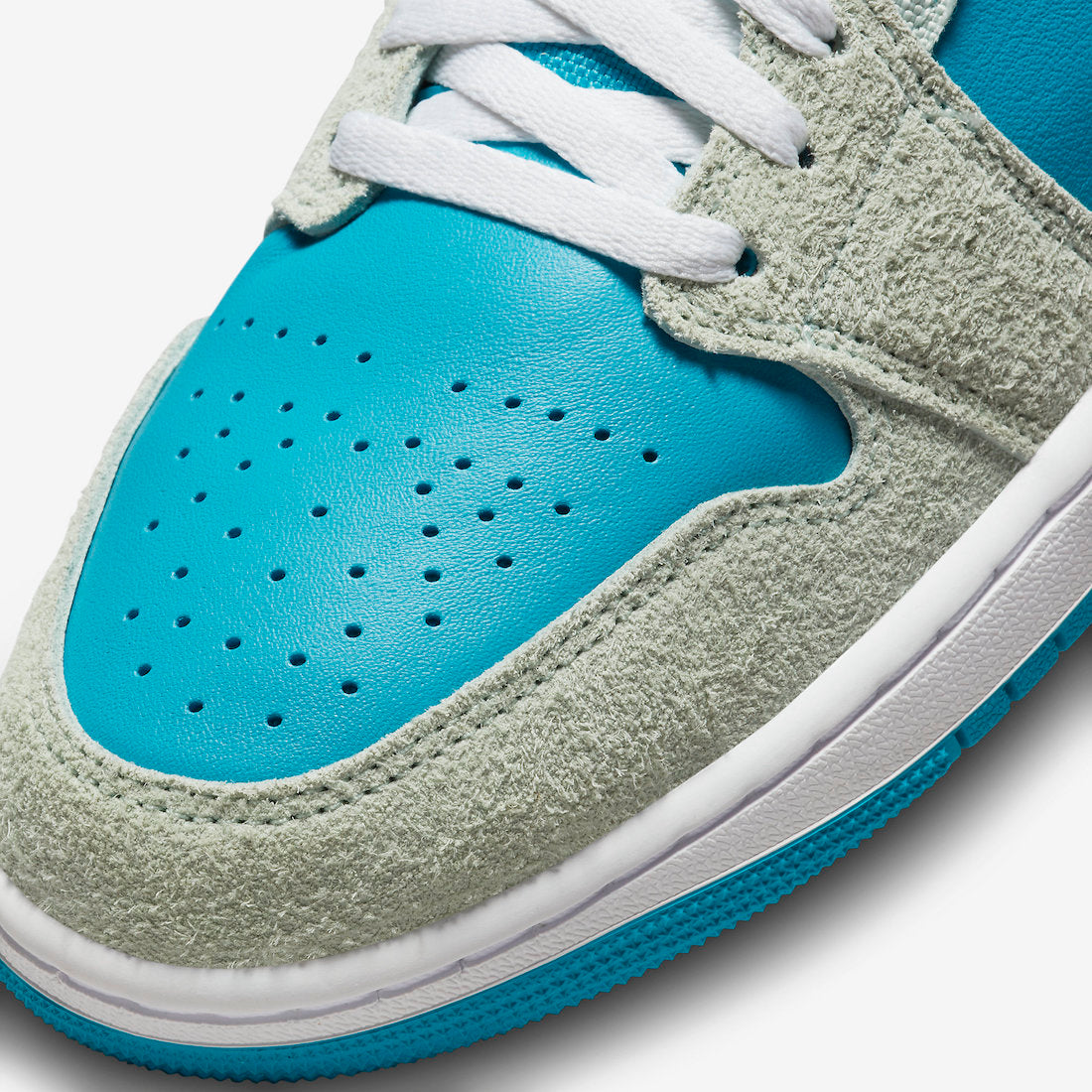 Jordan 1 Low SE Pistachio Frost Aquatone - Vista 7