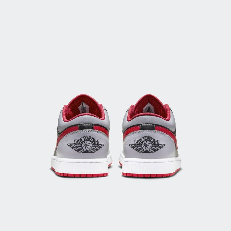 Jordan 1 Low Black Light Smoke Grey Gym Red - Vista 5