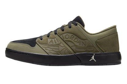 Jordan Nu Retro 1 Low Medium Olive Black - Vista 2