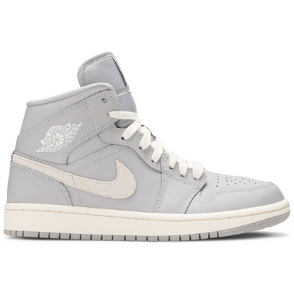 Jordan 1 Mid Atmosphere Grey Pale Ivory (Women's) - Vista 5