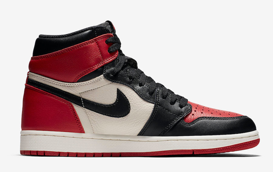 Jordan 1 Retro High Bred Toe - Vista 3