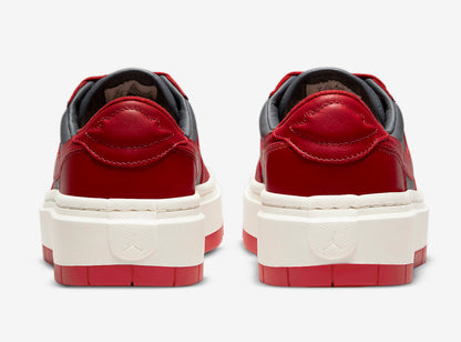 Jordan 1 Elevate Low Dark Grey Varsity Red (Women's) - Vista 5