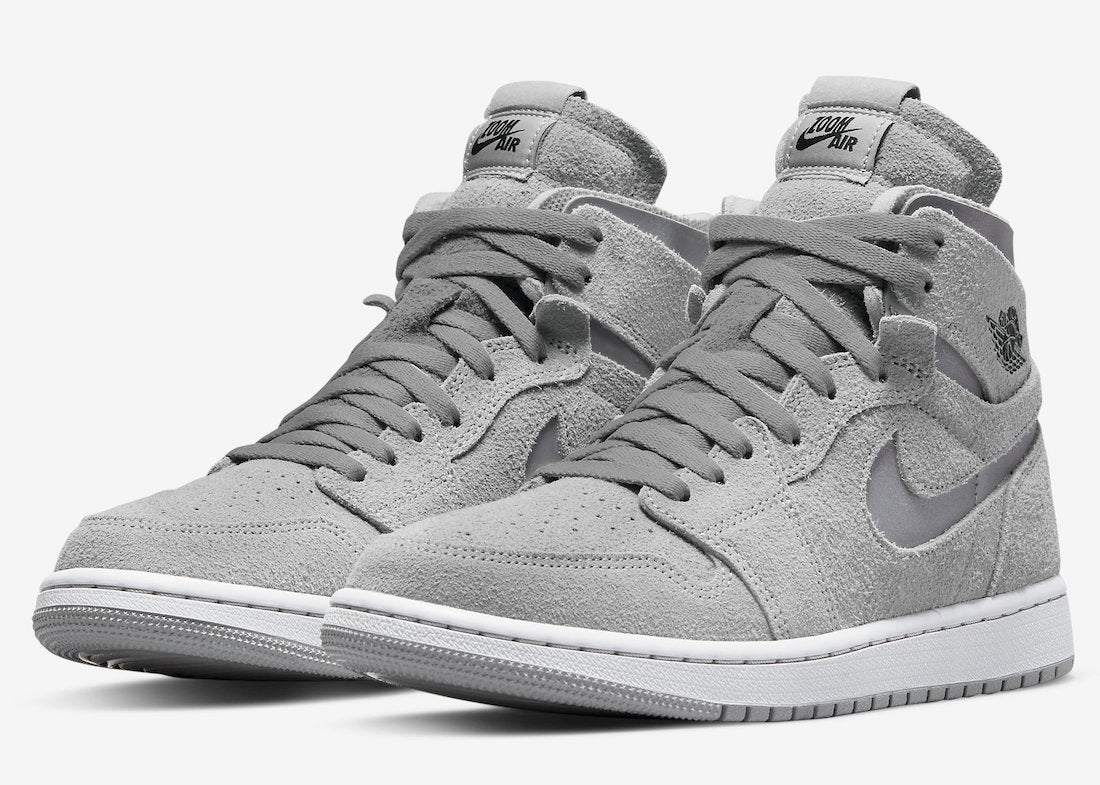 Jordan 1 Zoom CMFT Metallic Silver - Vista 1